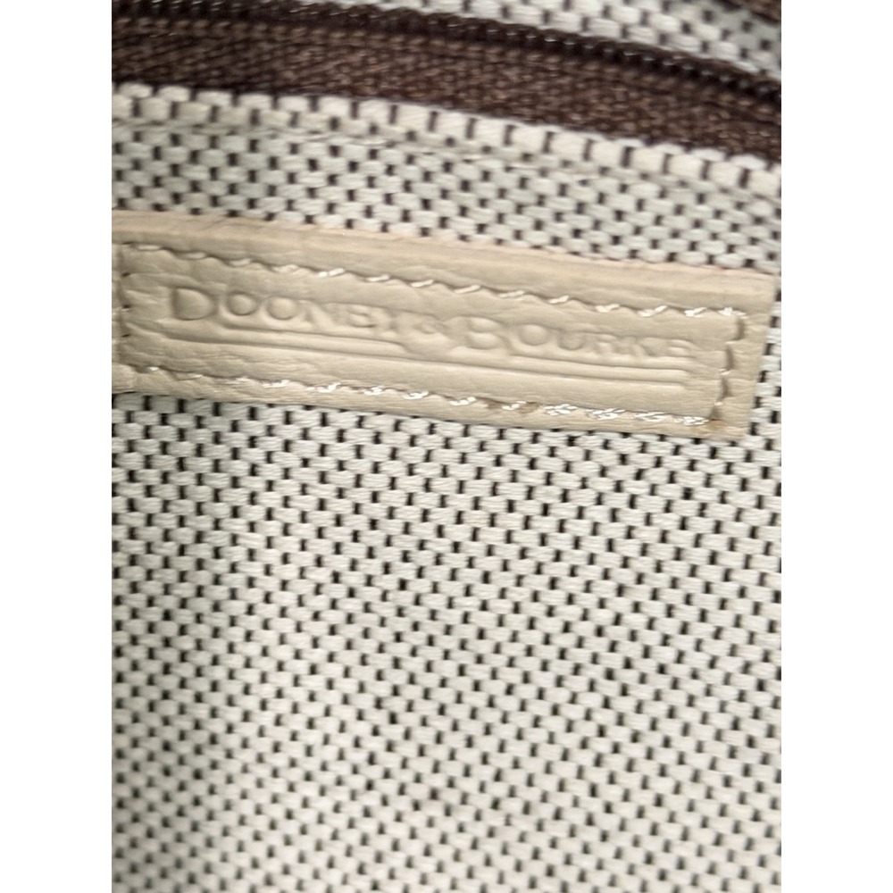 Nwt Dooney & Bourke handbag "Large Domed Satchel ivory - Picture 6 of 11